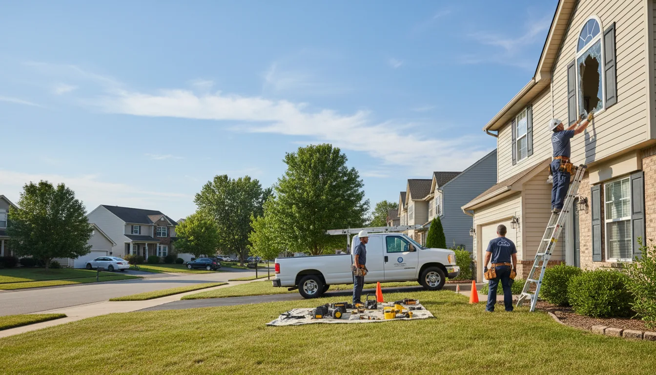 Expert window installer providing residential service in Tishomingo, MS